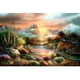 thumbnail image 2 of Lee, James 18x13 White Modern Wood Framed Museum Art Print Titled - Sunset Splendor, 2 of 4