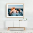 thumbnail image 3 of Sunrise at Bischofsmütze - Salzburg Österreich Photography Mountain Sunset Snow Nature Landscape Scenic Winter Unframed Wall Art Print 18 x 24 inches, 3 of 4