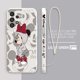 thumbnail image 3 of Disney Mickey Minnie Mouse Phone Case For Samsung A73 A53 A33 A52 A32 A71 A51 A21S A03S A50 A30 5G Liquid Left Rope Funda, 3 of 5