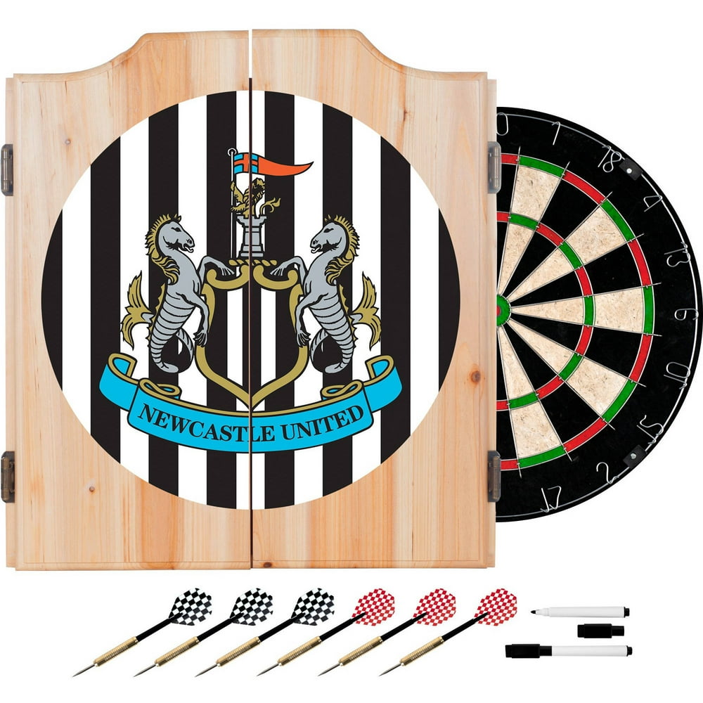 Premier League Newcastle United Dart includes Darts and Board