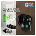 thumbnail image 3 of Door Lock, Tuya High Security Easy Install Cylindrical Electronic Self Locking Keyless Digital Smart Door Knob Lock ,Easy to Install, 3 of 7