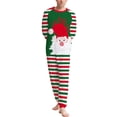 thumbnail image 3 of LUXUR Vêtements de Nuit à Manches Longues pour Femmes Hommes Enfants Décontracté Noël Rouge Vert Maman 2TG, 3 of 7