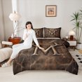 thumbnail image 4 of Castle Fairy Full 3-Piece Initial M Jungle Deer Comforter Set, 4 of 8