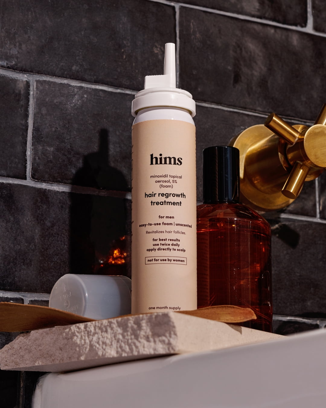 Hims Minoxidil 5 Foam Hair Regrowth Treatment for Men in Nepal at NPR