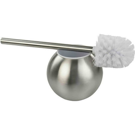 Home Basics Stainless Steel Toilet Brush Holder (Best Toilet Brush Ever)