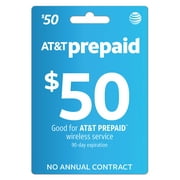 AT&T Prepaid $50 e-PIN Top Up (Email Delivery)