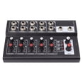 thumbnail image 3 of Mezclador de sonido MIX5210 Mezclador digital Mezclador de estudio compacto de 10 canales Mezclador de teclados para grabación de estudio en casa 100-240 V Enchufe de EE. UU. YUNYI BRAND  Deportes, 3 of 8