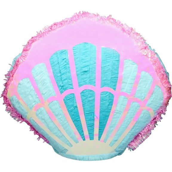 Amscan Mermaid Wishes Deluxe Pull Ribbon Pinata 1 ea