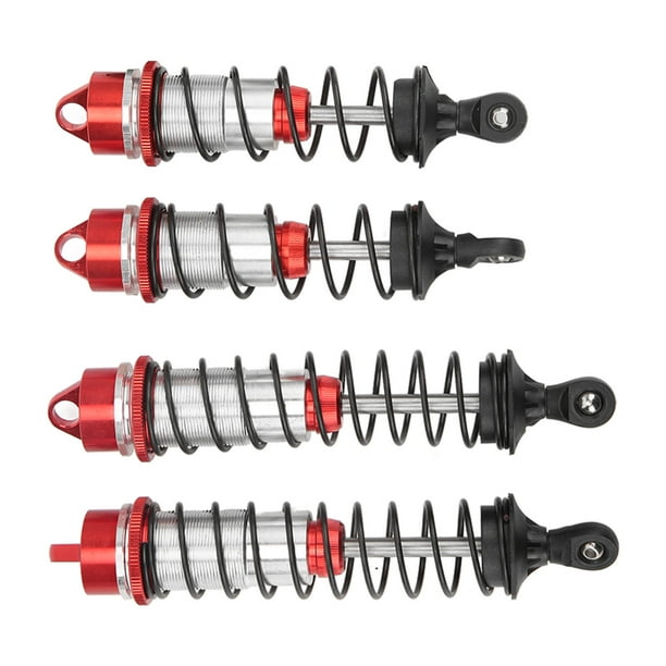 Amortiguador RC, Amortiguador Trasero Delantero RC Resistencia A La Corrosión De Aleación De Aluminio A Prueba De Herrumbre De Alta Resistencia Para Autos RC 1/8 Para Autos RC ANGGREK Amortiguador trasero delantero RC