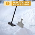 thumbnail image 6 of MEIBUTYUP Grey Steel Snow Shovel Outdoor Ice Scraper Tool 1 Set Winter Accessory for Removal, 6 of 6