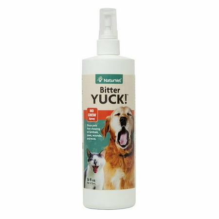Bitter Yuck Pet Chewing Deterrent Spray Behavior Training Puppy Dog 8oz or 16oz