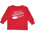 thumbnail image 3 of Inktastic Someone in Nebraska Loves Me Boys or Girls Long Sleeve Toddler T-Shirt, 3 of 5
