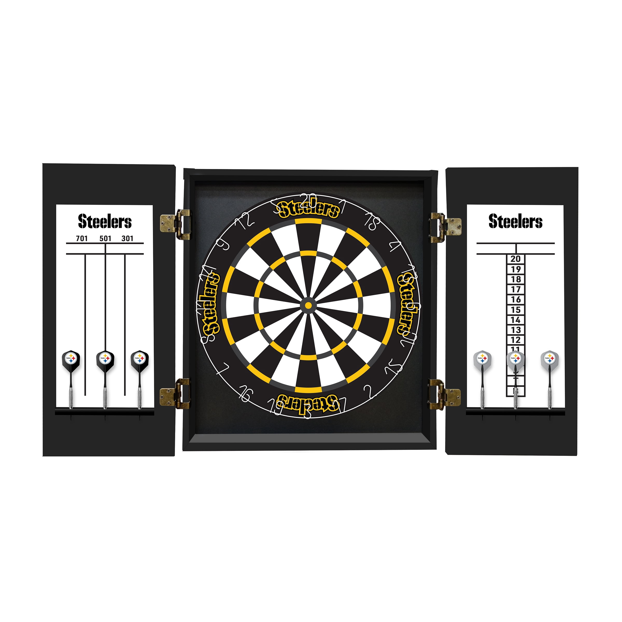 Imperial Pittsburgh Steelers Fans Choice Dartboard Cabinet