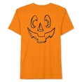 thumbnail image 1 of Camiseta gráfica tallada de Jack-O-Lantern Jem para hombre naranja grande, 1 of 1