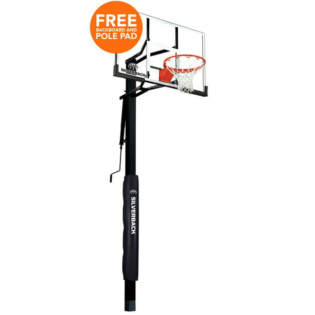 Silverback 54 In Ground Basketball, In Ground Basketball Hoop Cost