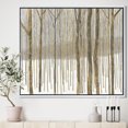 thumbnail image 3 of Forest in Winter Gold - Cabin & Lodge Framed Canvas, 3 of 3