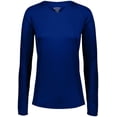 thumbnail image 2 of Augusta sportswear Women's Attain Wicking Long Sleeve Shirt - 2797, 2 of 7