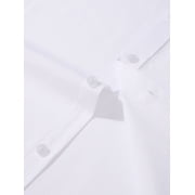 sogami Button Up Shirt Mens Oxford Shirt Casual Long Sleeve White Cotton Dress Shirt For Men Office
