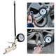 thumbnail image 2 of Inflador de neumáticos para coche, motocicleta y bicicleta, manómetro portátil de aluminio con esfera blanca y manguera flexible para una medición precisa, pistola de gatillo multifuncional con, 2 of 5