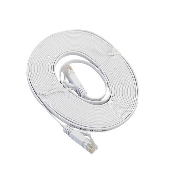 Cable de alimentación de corriente UTP de red de Internet Ethernet LAN de conexión de oro RJ45 1 metros