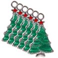 thumbnail image 3 of ColoMX 20 colgantes de aleación con forma de árbol de Navidad para hacer joyas, accesorios decorativos DIY para collares, pulseras y llaveros., 3 of 7