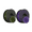 Olive Green&Purple, variant on Cailab PETG 3D Printer Filament Combo Pack, 2 Rolls (2 × 1KG), 1.75mm, FDM Compatible,Translucent Blue+Translucent Brown