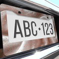 thumbnail image 6 of 1 Pcs Sparkly White License Plate Frame, License Plate Cover for Car Decorative Parts, Aluminum License Plate Bracket Holder Rust-Proof Weather-Proof for US Standard Car, 6 of 9