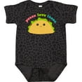 thumbnail image 3 of Inktastic Peace Love Tacos Boys or Girls Baby Bodysuit, 3 of 5