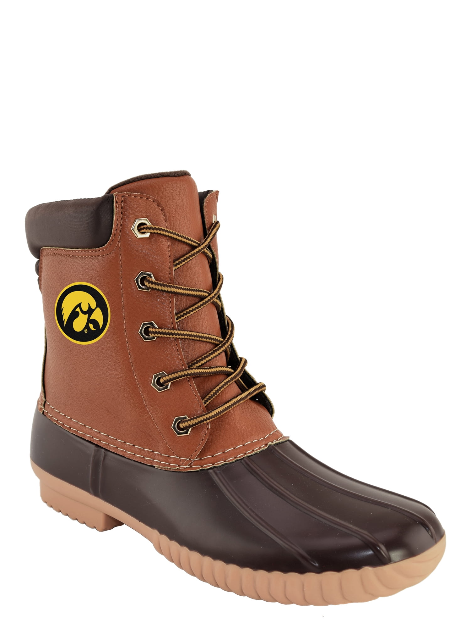 NCAA Men's Iowa -Duck Boot by RENAISSANCE IMPORTS INC