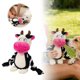 thumbnail image 1 of Juguete para perros de cuerda que chirría, material natural, tira y afloja para perros pequeños y medianos, limpieza dental, alivio del aburrimiento, juego interactivo, 1 of 7