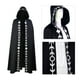 thumbnail image 3 of Capa con capucha Irfora Capa con capucha de Halloween Cabo unisex Hombres Mujeres Capa larga Disfraces de rol Disfraces de cosplay Outwear Cabo gótico medieval Accesorios de fiesta de Halloween Irfora Capa con capucha, 3 of 7