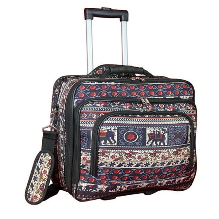 - World Traveler Elephant Collection Rolling 17-inch Laptop Business Case