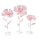 thumbnail image 2 of 3x Fondo de flores artificiales gigantes Arreglos de boda de primavera Decoraciones de boda para recepción para exhibición de ventana de boda Rosa y beige, 2 of 9