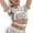Silver, variant on Women's Tanks & - Dazzling Colorful Glitter Stage for Party Performance Eye-Catching top for Stage Shows and Events L Silver