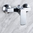 thumbnail image 2 of Modern Chrome Wall Mounted Shower Faucet With Shower Mixer For Cold And Hot Water, 2 of 5