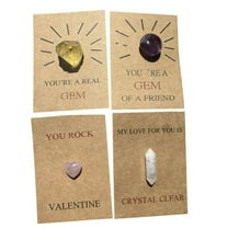 Thank You Card, Pocket Hug Natural Stones with Cards, Emotional Support Inspirational Bulk Gifts for Coworkers Positive Thank You Gifts