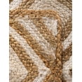 thumbnail image 3 of Unique Loom Braided Jute Collection Area Rug - Bengal (3' 3" x 5' 1" Rectangle Natural/Ivory), 3 of 7