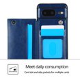 thumbnail image 3 of Feishell for Google Pixel 9 Pro XL Wallet Case with Card Holder,Double Magnetic Clasp Back Flip Kickstand Durable PU Leather Shockproof Card Slots Protective Phone Case for Women Men,Darkblue, 3 of 10