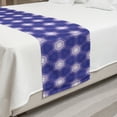 thumbnail image 2 of Abstract Bed Runner, Unusual Dreamy Pattern with Shapes, Decorative Accent Bedding Scarf for Hotels Homes and Guestrooms, King, Blue Violet Pastel Purple, by Ambesonne, 2 of 2