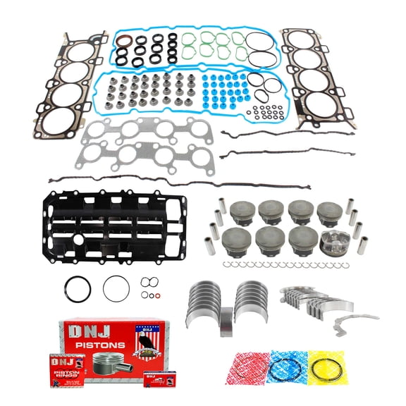 DNJ EK4299 Engine Rebuild Kit Fits Cars & Trucks 2011-2014 Ford F-150 5.0L V8 4951cc 32V DOHC XL Standard Cab Pickup 2 - Door
