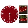 thumbnail image 3 of Alfombra de Navidad Gloria de Hilo de Punto de Alce 122cm Acrílico Rojo, 3 of 9