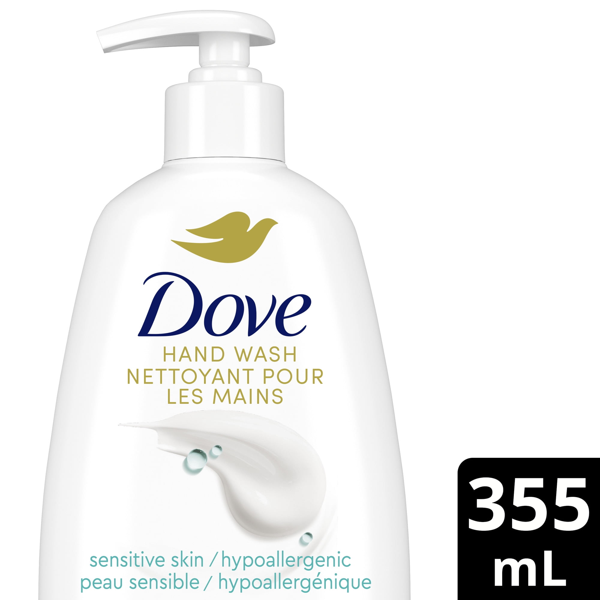 Nettoyant pour les Mains Dove Advanced Care Peau Sensible Nettoyant 355 ml
