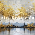 thumbnail image 4 of Cuadro Decorativo Arbol De La Vida Estilo Dorado Moderno Hd, 4 of 4