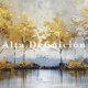 thumbnail image 4 of Cuadro Decorativo Arbol De La Vida Estilo Dorado Moderno Hd, 4 of 4