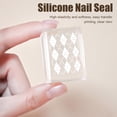 thumbnail image 3 of Nail Seal Nails Stamp Template Stamping Transparent French Printing Manicure, 3 of 8