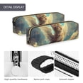 thumbnail image 4 of Disketp Sunshine Cloud Cute Cat Estuche de Lápices de Cuero con Cierre, Estuche Compacto para Papelería, Bolígrafos y Accesorios Pequeños, 4 of 7