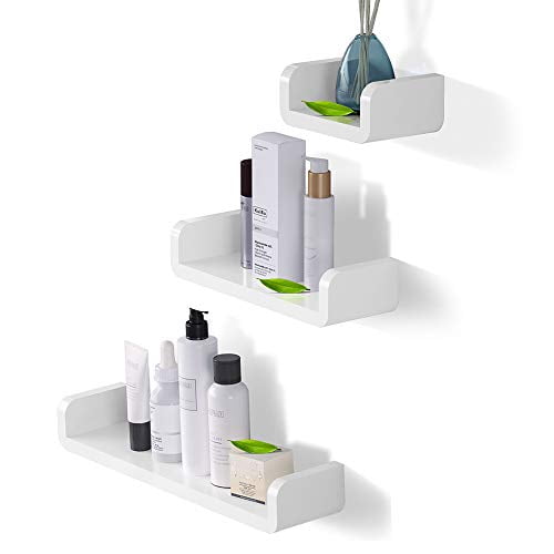 Laigoo Adhesive Floating Shelves Non, Wall Shelves Without Drilling