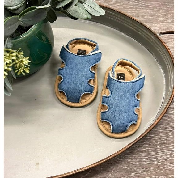 City Soles Denim Sandal