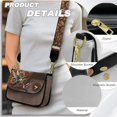 thumbnail image 5 of ZUXONGSY Hummingbird Sunflower Print Shoulder Bag for Women Lightweight Crossbody Purse Mini Satchel with Adjustable Wide Strap for Shopping Business, 5 of 7