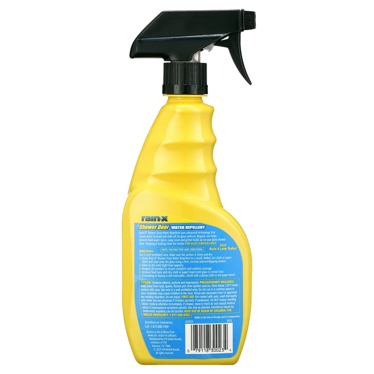 Rain-X 630023 Shower Door Water Repellent, 16 fl. oz. 